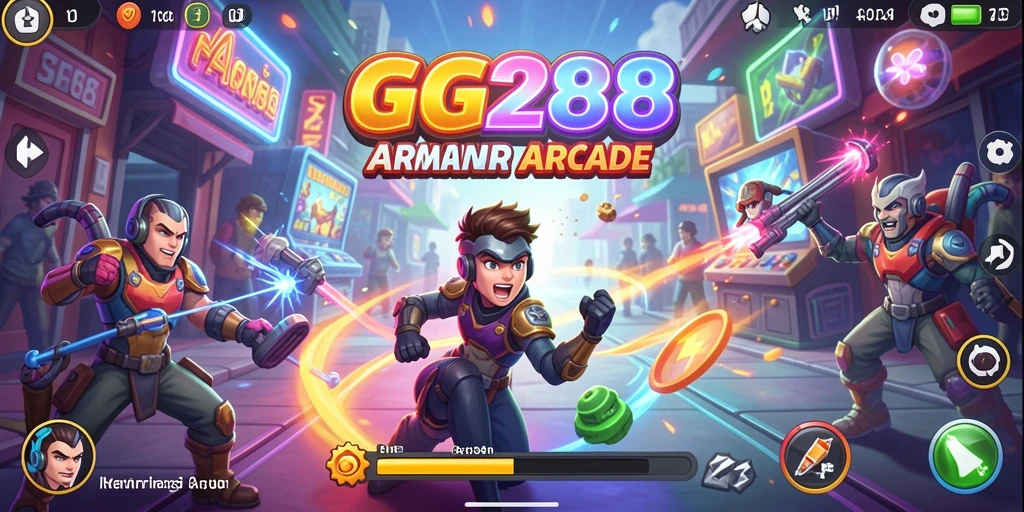 Screenshot GG288 menampilkan gameplay Arcade yang seru dan menantang.