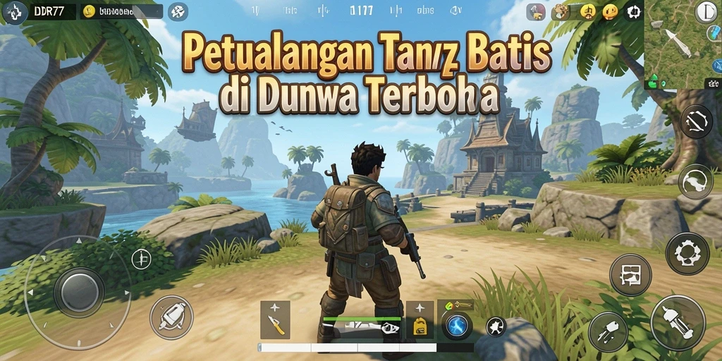 Tangkapan layar gameplay IDR77 menampilkan eksplorasi mendalam di dunia terbuka.
