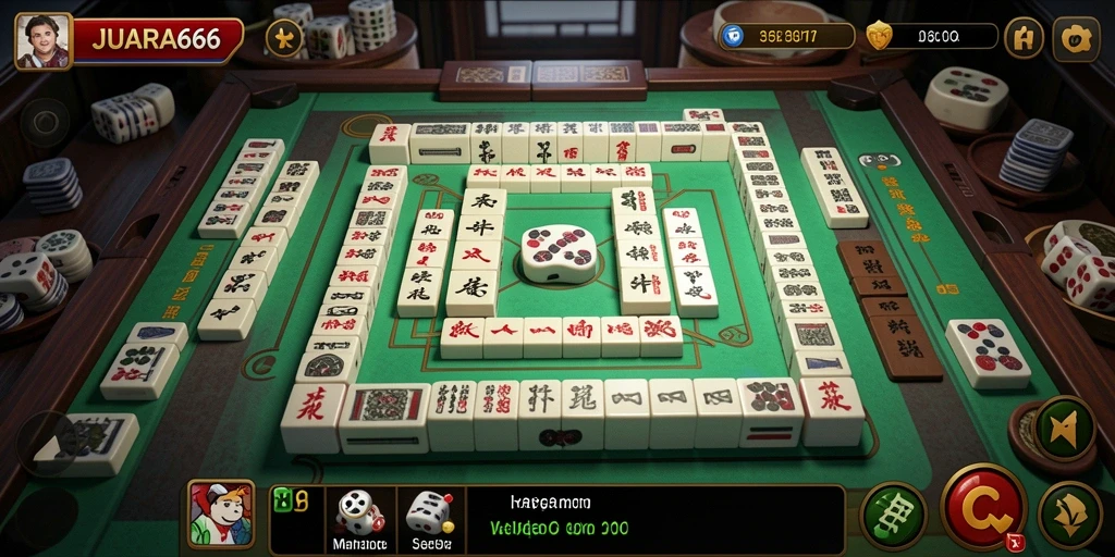 Gameplay menarik dari JUARA666 yang menawan dengan Mahjong.