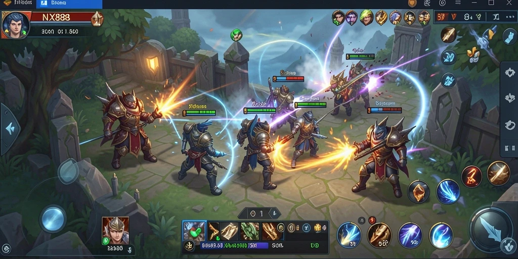 Gameplay NX888 yang menarik dengan elemen strategi yang mendalam.
